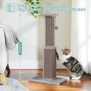The Tall Timber | 81cm Natural Sisal Cat Scratching Post with Removable Toy