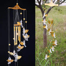 Love Angel Cupid Wind Chime Tube Hanging Ornament House Decoration Metal Pipe Wind Chime Clear Sound Wind Chimes Bells Tubes