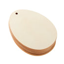 10/25/50pcs Household Natural Hanging Ornaments Wooden Drawing Wood Chips Easter Eggs Wood Slice Easter Decorations