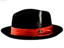 wool cowboy hats men hat felt male fedora with knot  felt hat for summer jazz disco hat for men black fedora hat  wool  hat