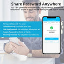 Aus Brasilien RAYKUBE F005 IP65 Wasserdichtes TT Lock Elektronisches Smart Türschloss mit Fingerabdruck/Karte/Passwort/APP Entriegelung