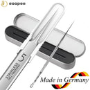 German Ultra-fine No. 5 Blackhead Remover Tweezer Beauty Salon Face Skin Care Tool Pimple Ingrown Hair Clip Black Dots Remov Acn