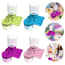 Paint Brush Cleaner Washer Multifunction Painting Brush Basin Holder and Organizer width Tray Palette Lid Cleaning Bucket Art To