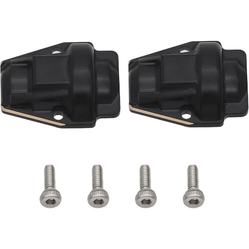Redcat Ascent 18 Diff Cover, 15g schwarz beschichtete Messing-Differentialabdeckung für 1/18 RC Crawler Redcat Ascent 18 Upgrade Teile