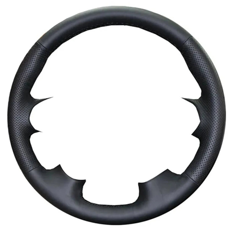 Hand-stitched Artificial Leather Car Steering Wheel Covers For Mitsubishi Lancer EX10 Lancer X Outlander ASX Colt Pajero Sport
