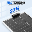 The Photon Harvester | 100W Bifacial Monocrystalline Solar Panel
