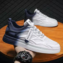 Fashion Men Casual Shoes Spring Men Sneakers Men Vulcanize Shoes White All-match Shoes Male Flats Lace-up Platform Tennis Shoe