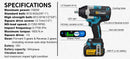The Torque Anvil | 1800 N.m Brushless Impact Wrench, 1/2 Inch Drive