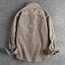 The Corduroy Archive | Men's Cotton Corduroy Long-Sleeve Overshirt