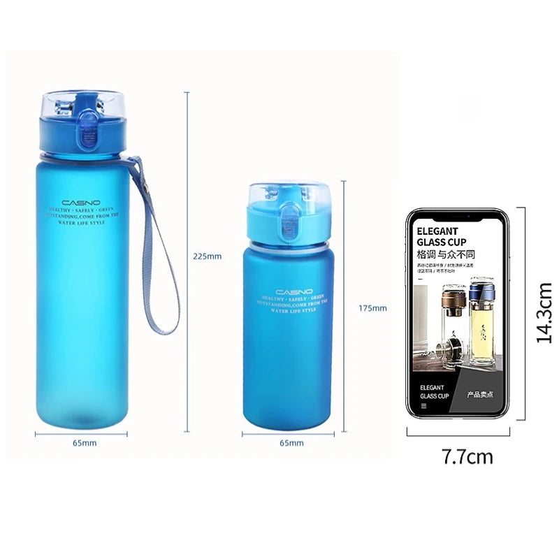 High Quality Water Bottle 560ML Tour Outdoor Sport Leak Proof Seal School Water Bottles for Kids Tritan Drinkware BPA Free