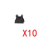 WW2 Military Building Blocks Mini Bricks Solider Figures Gifts Weapon Equipment Accessories USA Greman Vests Armor Toys For Kids