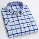 The Oxford Line | 100% Cotton Short-Sleeve Oxford Shirt