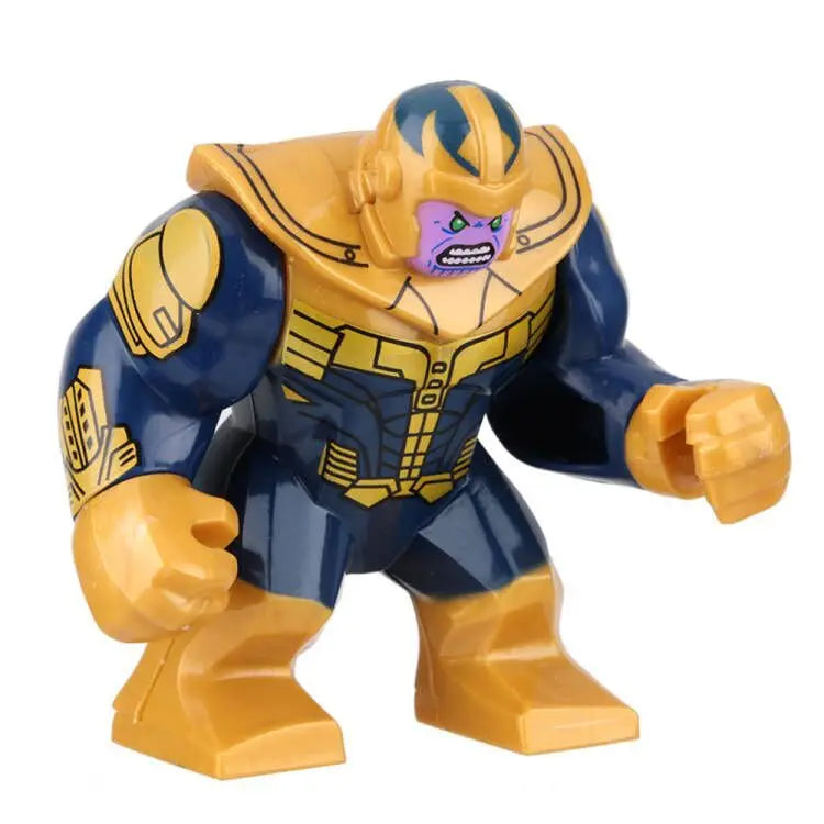 Marvel Legendary Superhero Full Series Thanos Doll Blocks, Anime Character Model Assembly Blocks, Children's Toy Gifts