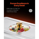 SucceBuy 8 Qt 2 4 Pack Chafing Dish Buffet Set Stainless Steel Chafer with 4 Full Size Pans Rectangle Catering Warmer Server