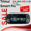 Trimui Smart Pro Handheld Game Console Linux System 4.96''IPS ScreenJoystick RGB Lighting Smartpro Retro Video Game Player Gift