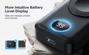 Joyroom Portable Wireless Charger for Apple Watch Series 8/Ultra/7/6/5/4/3/2/SE 2000mAh iWatch Charger Black Magnetic Power Bank