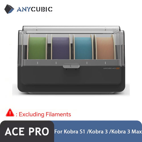 The Dry Vault | Four-Color Filament Dryer and Backup Feeder for Kobra