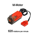 Mini Motor Micro Motor Building Blocks Power Group Module Engine Car Bricks PF Technical Toy for C61018 C61019 Leduo Parts