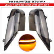 Auto-LED-Dynamische Blinkleuchten für Subaru Forester Seiten Spiegel Blinker Anzeige für Subaru Outback Legacy 2003-2008