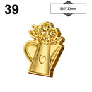 Irregular Lacquer Seal Head Retro Stamp Diy Scrapbooking Crafts Invitation Letter Decor Wax Seal Christmas Valentine's Day Theme