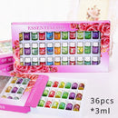 36*3ml Essential Oils Aromatherapy Lavender Rose Mix Oils Water-soluble Oil Humidifier Room Fragrance Essential Aroma Diffuser
