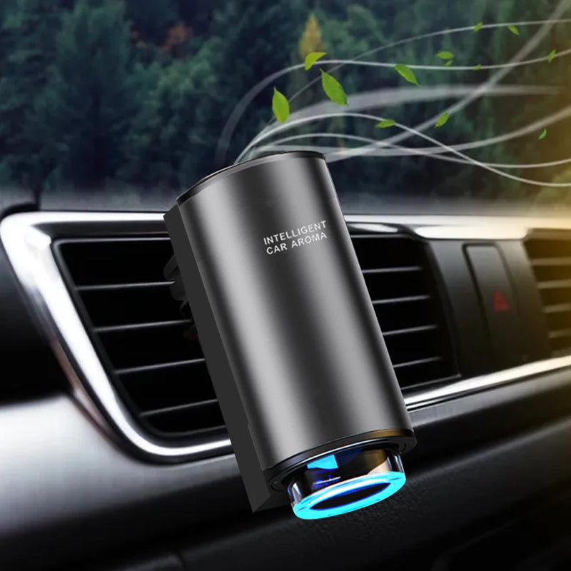 Smart Car Air Vent Outlet Odor Air Freshener Fragrance Perfume Car Aroma Diffuser Ornaments Plant Essential Oil Aromatherapy