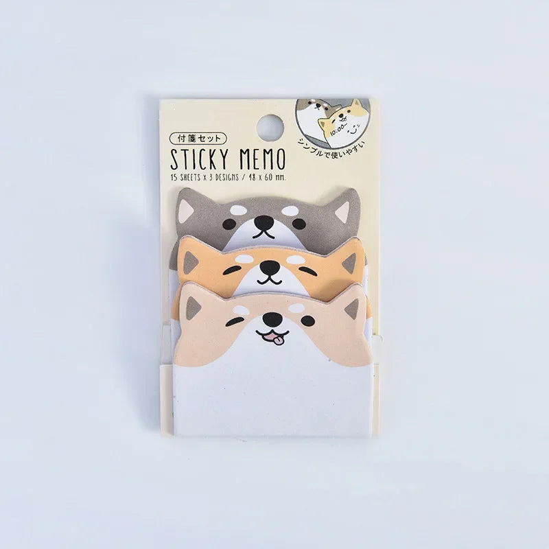 45Sheets Kawaii Paper Sticky Notes Creative Notepad Memo Pads Sticky Notes School Stationery Stickers Posted it Sticky Note Pads