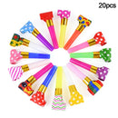 20/50Pcs Party Blowout Whistles Kids Birthday Party Favors Cheer Props Pinata Filler Wedding Gift Christmas New Year Noise Maker