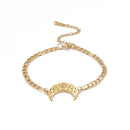 Witch Knot Charm Bracelet for Women Men Stainless Steel Chain Bracelets Witchcraft Amulet Paganism Jewelry Mothers Day Gift