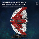 5749 Teile UCS T6-Shuttle Raumschiff Modell Bausteine Space Jet Flugzeug Moc Steine Schreibtisch-Display Weihnachtsgeschenke für Kinder Spielzeug