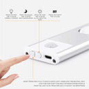 White/Black LED Cabinet Light USB Rechargeable Motion Sensor LED Light for Kitchen Wardrobe Cabinet Lighting 20CM/30CM/40CM/50CM