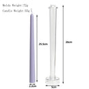 Long Pillar Wax Acrylic Candle Molds for DIY Handmade Scented Romantic Dinner Candle Injection Mould Home Decor Ornament