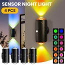 The Night Ledger | Motion-Sensing Wireless LED Wall Sconce