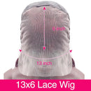 13x4 HD Body Wave 99J Burgundy Colored Human Hair Wigs For Women 200 Density 13x6 Transparent Lace Frontal Wigs 42 44 Inch
