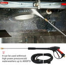 High Pressure Washer Gun Power Washer 4000PSI Spray Wand Lance with 5 color Quick Connect Nozzles Cleaning Machine