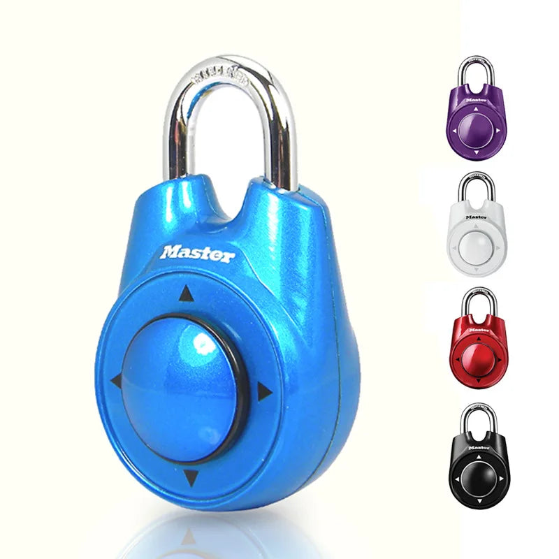 Master Lock Padlock Portable Gym School Fitness Club Combination Code Directional Padlock Locker Lock