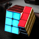 [CubeFun] SengSo Metal 3x3 Magnetic Golden Cubo Magic Cube Puzzle Speed Cibe M3 3x3x3 Magico Cubo Кубик Рубика Cibo Toy