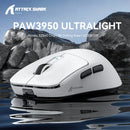 Attack Shark R6 Leichte kabellose Gaming-Maus, PAW 3950Max Sensor Computermaus mit Nordic 52480, 8KHz Polling