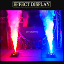 New 1500W Smoke Machine Fogger Color Changing Red Green Blue Full Color Triple RGB 24 LED 3 In 1 Colorful Fog Machine