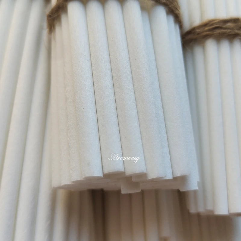 50pcs/lot D5/4/3mm L25/23/19/10cm Reed Diffuser Replacement Fiber Sticks Thick Rattan Sticks Aromatherapy Diffuser Refill Sticks