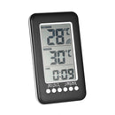 2022 LCD ℃/℉ Digital Wireless Indoor/Outdoor Thermometer Clock Temperature Meter With Transmitter