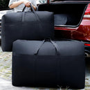 Extra Large Waterproof Moving Luggage Bags solid color large capacity clothes organizing bag Home Storage organizing Tool