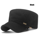 New Fashion Classic Casual Cotton Snapback Hats Outdoor Sport Baseball Cap Flat Military Cadet Cap Style Design