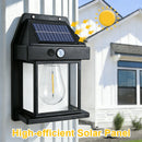 The Dusk Sentinel | Solar Motion-Activated Outdoor Wall Lights