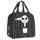 Custom Halloween Insulated Lunch Bag The Nightmare Before Christmas Portable Thermal Cooler Lunch Box Container Tote Bags