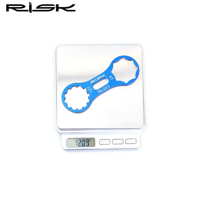 RISK Bicycle Front Fork Removal Tools MTB Road Bike 8T 12T Wrench Suntour XCM XCR XCT RST Front Fork Shock Absorber Repair Tools