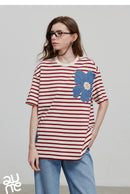 TOYOUTH Women Short Sleeve T shirt 2025 Spring New Tops 8521034