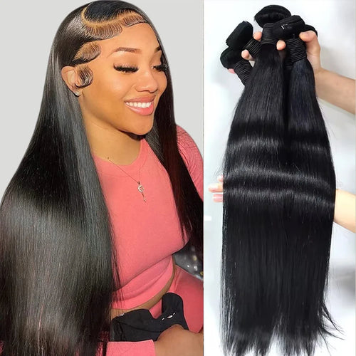 The Raw Standard | 20-30 Inch Straight Human Hair Bundles Virgin Cuticle-Aligned