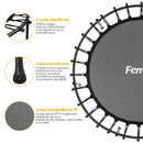 Trampoline for Children, Ø 140cm Mini Toddler Trampoline with Safety Net,Built-in Zipper, Round Trampoline Indoor and Outdoor