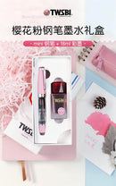 Limited TWSBI Diamond 580 Mini Edition Sakura Pink Fountain Pen Ink Gift Box Set Perfect For Girls Spring Writing Business Gift